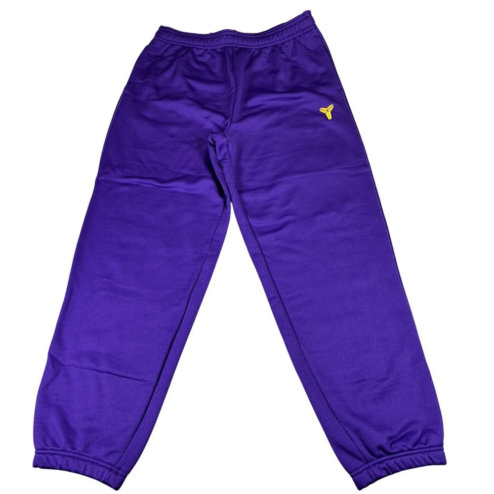 Nike Kobe Therma-FIT Pants Kids L Purple Sweatpants Basketball Joggers NWT‎